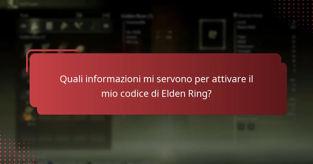 Dove posso trovare supporto aggiuntivo per l’attivazione del codice di Elden Ring?
